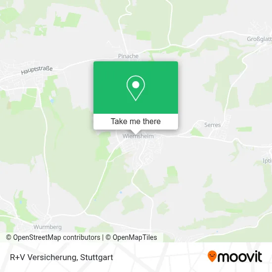 R+V Versicherung map
