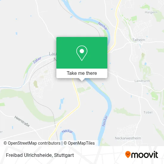 Freibad Ulrichsheide map