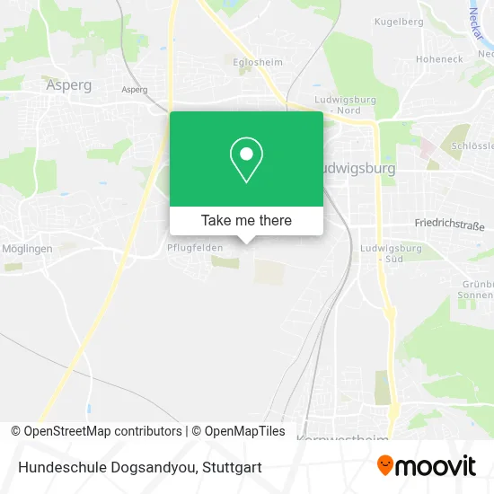 Hundeschule Dogsandyou map