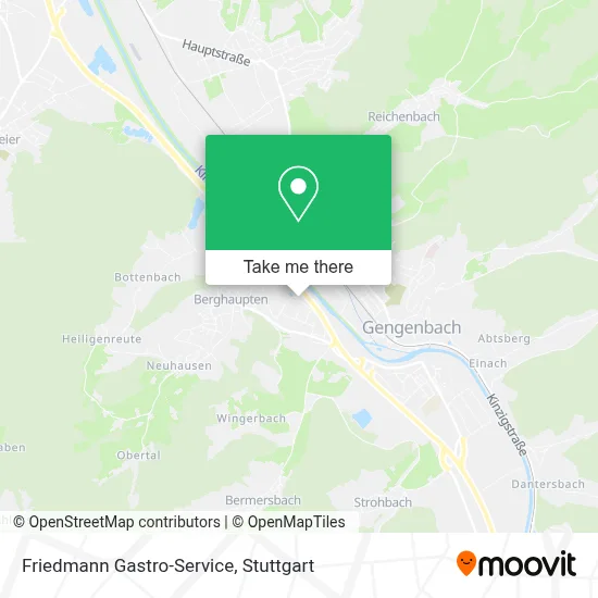 Friedmann Gastro-Service map