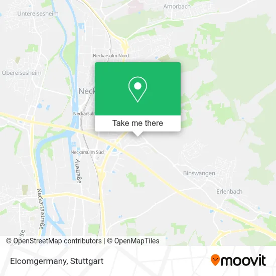 Elcomgermany map