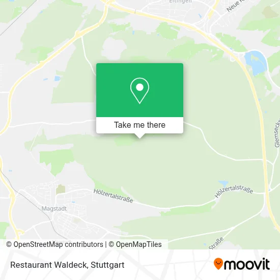 Restaurant Waldeck map