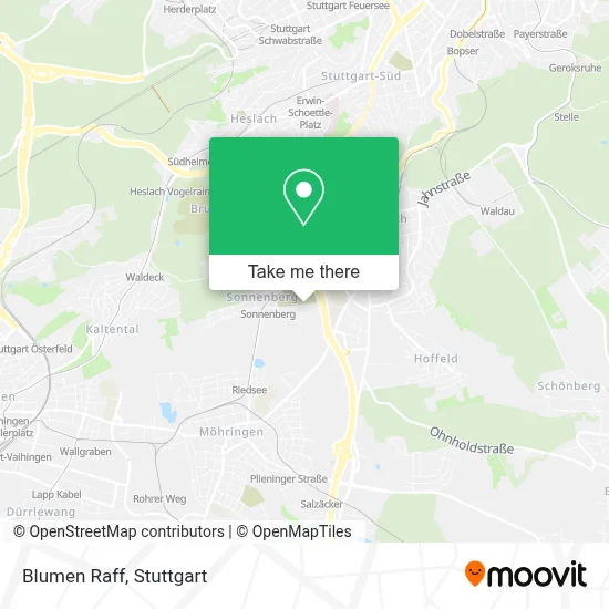 Blumen Raff map
