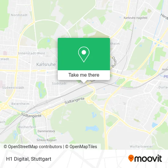 H1 Digital map