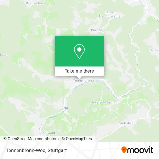 Tennenbronn-Web map