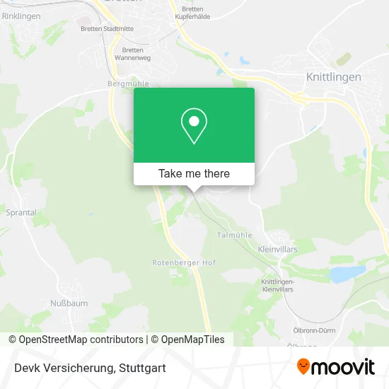 Devk Versicherung map