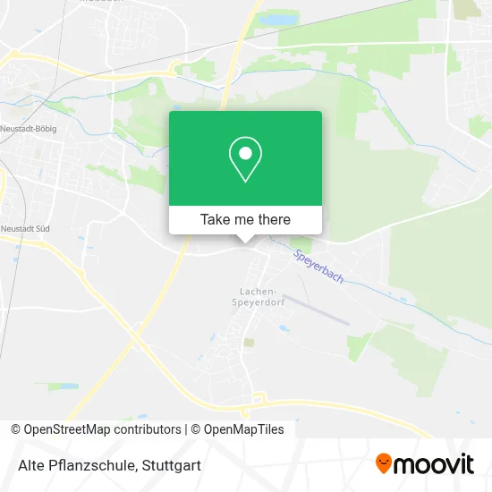 Alte Pflanzschule map