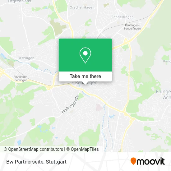 Bw Partnerseite map