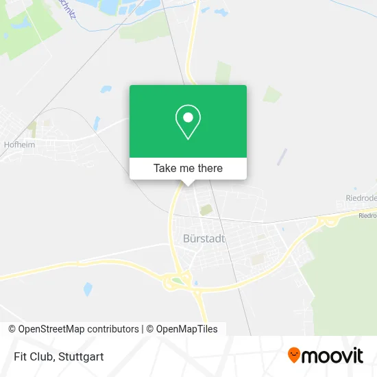 Fit Club map