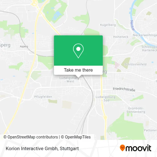 Korion Interactive Gmbh map