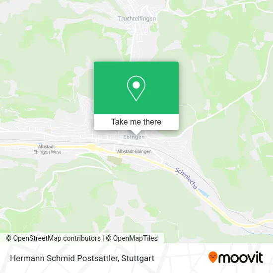 Hermann Schmid Postsattler map