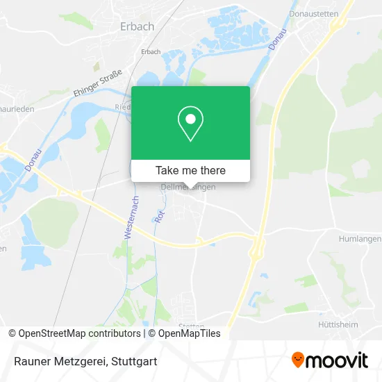 Rauner Metzgerei map