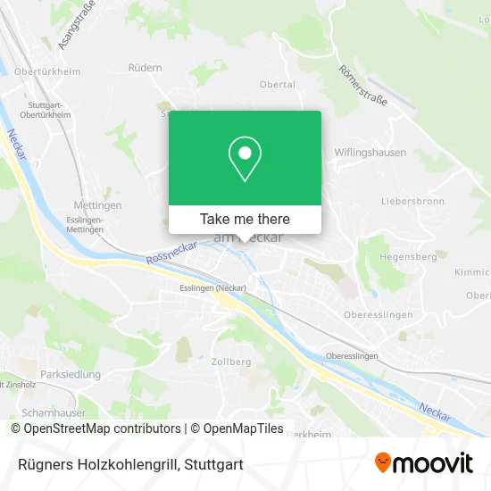 Rügners Holzkohlengrill map