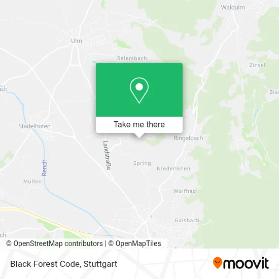 Black Forest Code map
