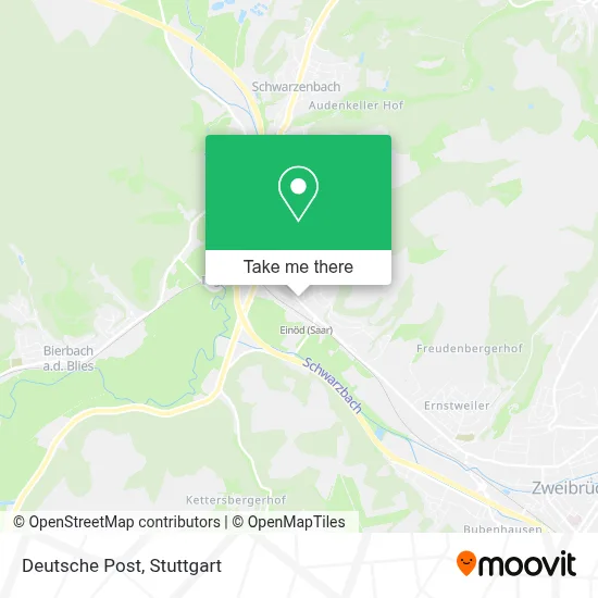Deutsche Post map