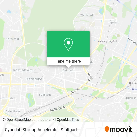 Cyberlab Startup Accelerator map