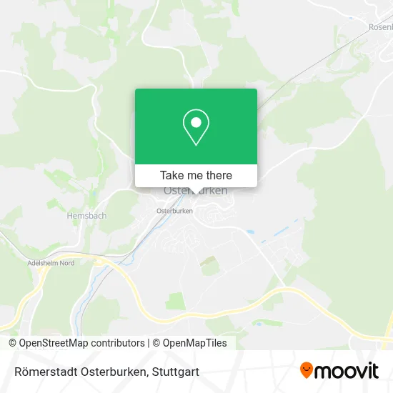 Römerstadt Osterburken map