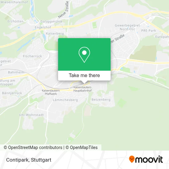 Contipark map