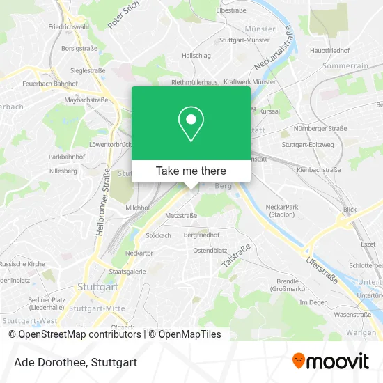 Ade Dorothee map