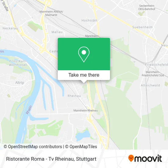 Ristorante Roma - Tv Rheinau map
