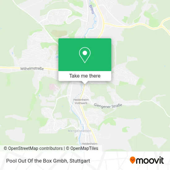 Pool Out Of the Box Gmbh map