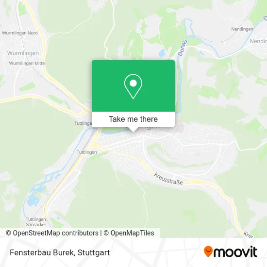Fensterbau Burek map