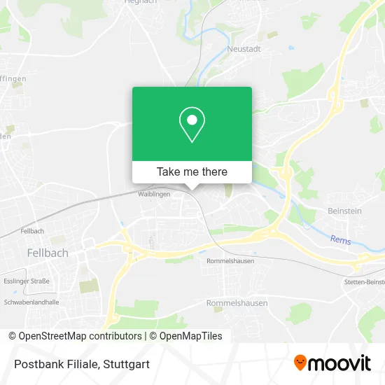 Postbank Filiale map