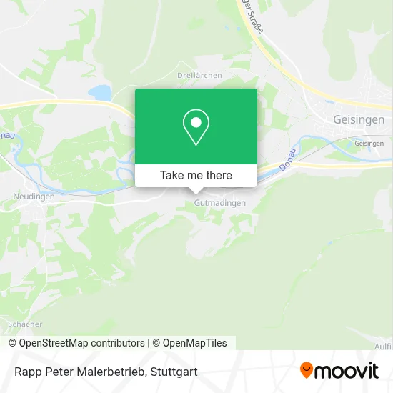 Rapp Peter Malerbetrieb map