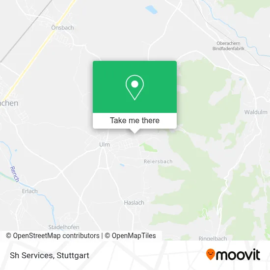 Sh Services map