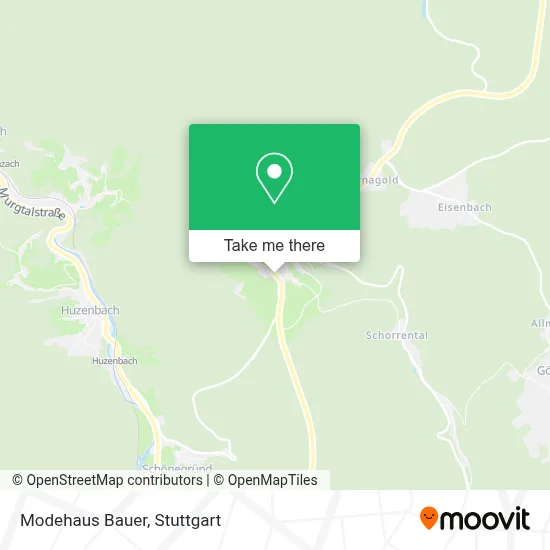 Modehaus Bauer map