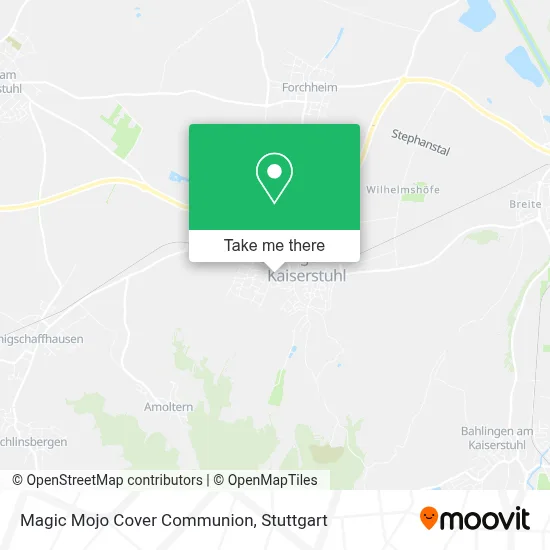Magic Mojo Cover Communion map