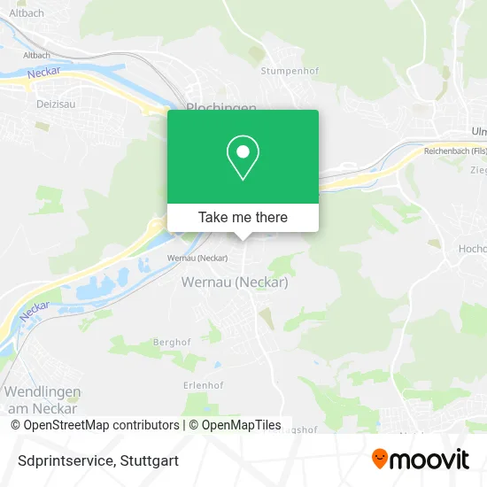 Sdprintservice map