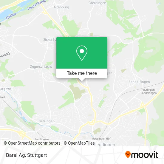 Baral Ag map