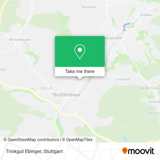 Trinkgut Ebinger map
