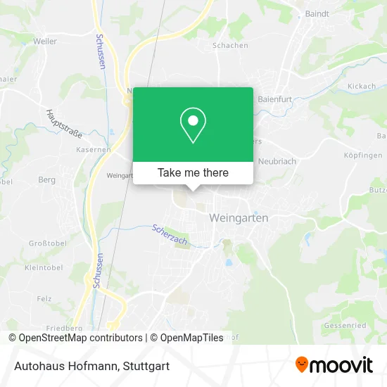Autohaus Hofmann map