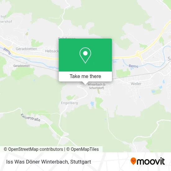 Iss Was Döner Winterbach map