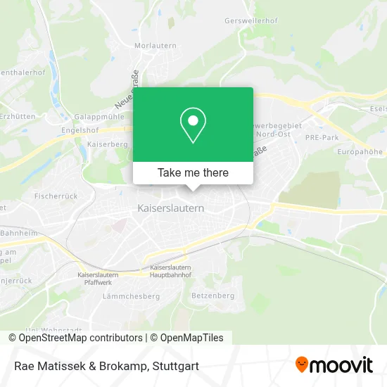 Rae Matissek & Brokamp map