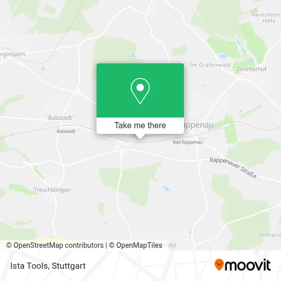 Ista Tools map