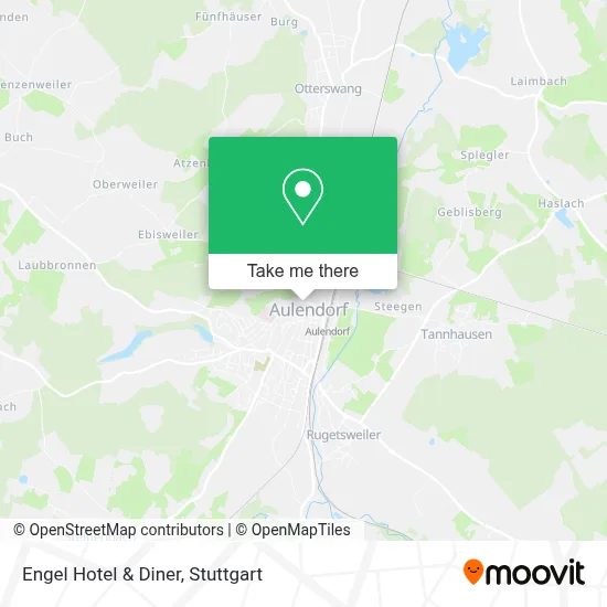 Engel Hotel & Diner map