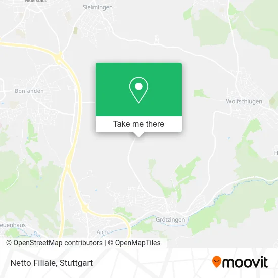 Netto Filiale map