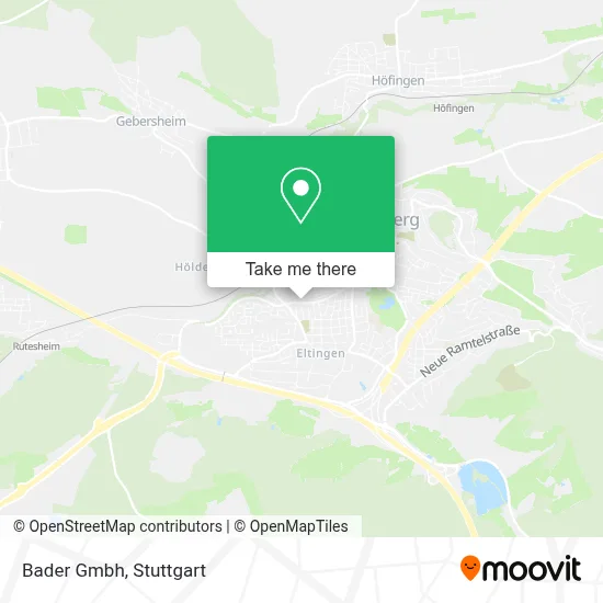 Bader Gmbh map