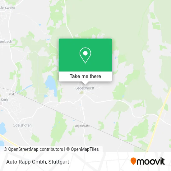 Auto Rapp Gmbh map