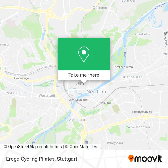 Eroga Cycling Pilates map
