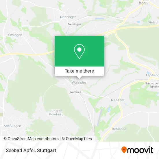 Seebad Apfel map