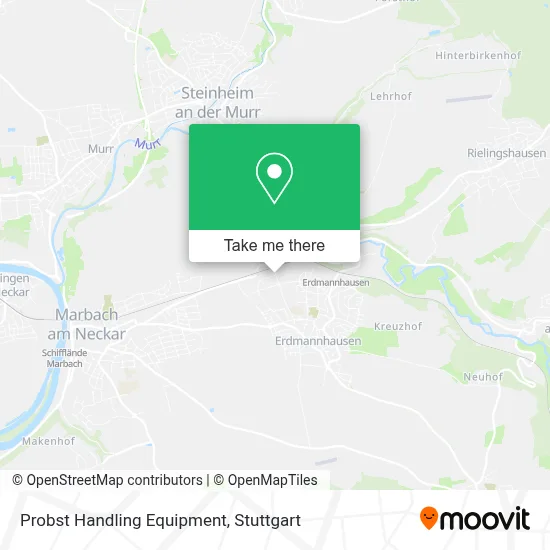 Probst Handling Equipment map