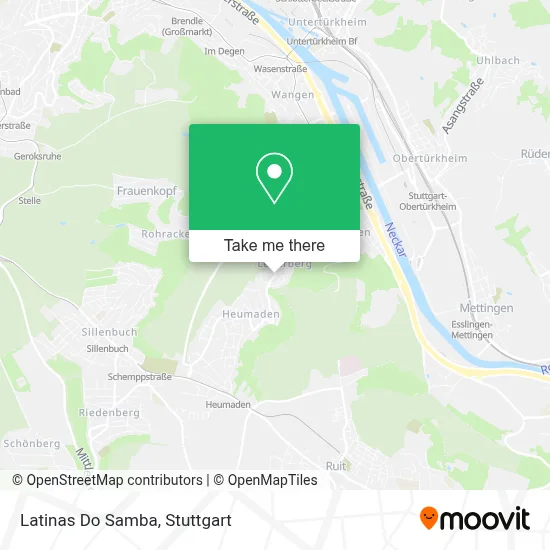 Latinas Do Samba map