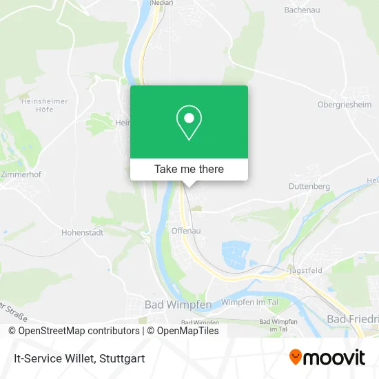 It-Service Willet map