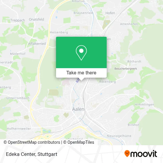 Edeka Center map