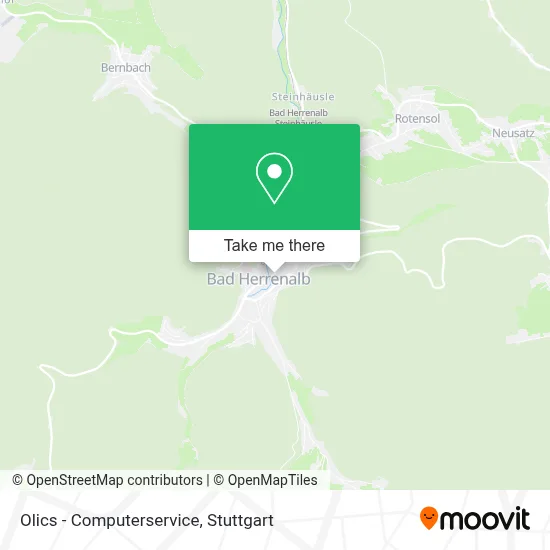 Olics - Computerservice map