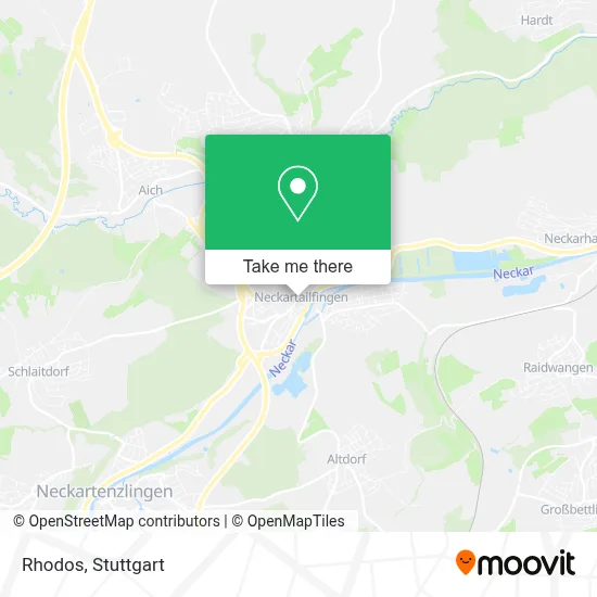 Rhodos map